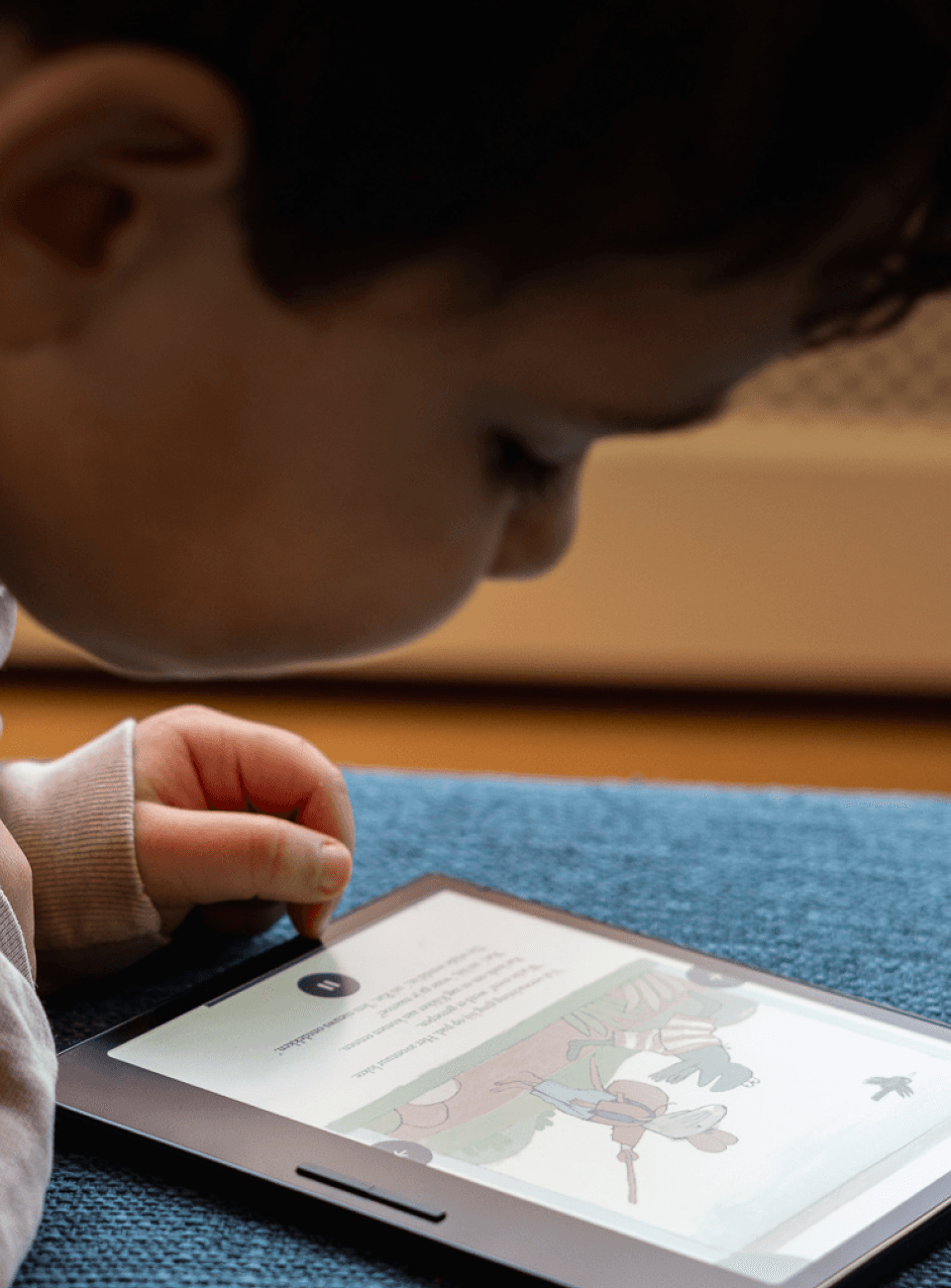 Color e-ink: a blue light free, paper-like experience