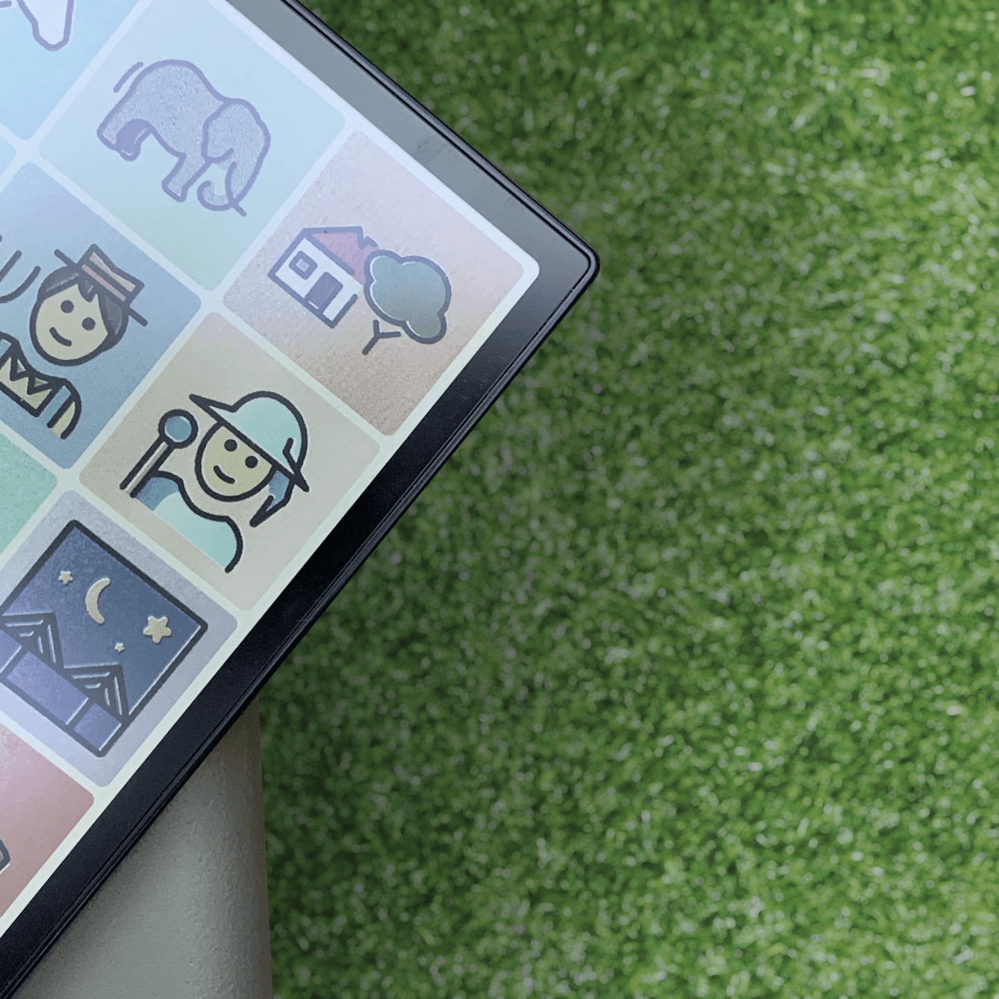 Child's tablet with apps